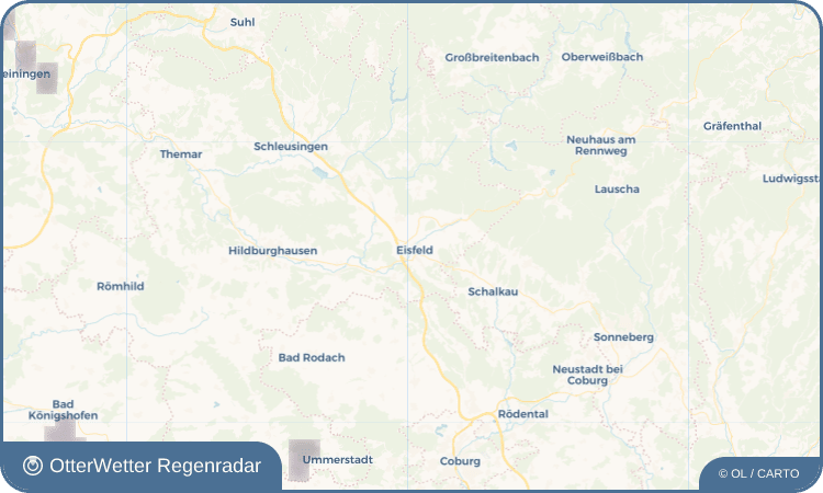 OtterWetter Regenradar-Widget Eisfeld