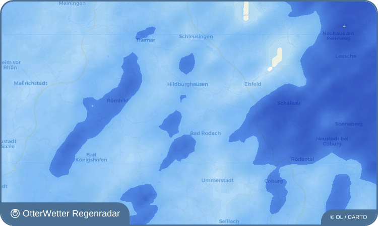 OtterWetter Regenradar-Widget Eishausen