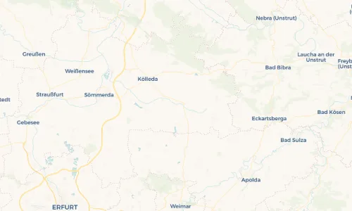 Regenradar Vorschaubild - Aktuelle Niederschläge in Ellersleben und Umgebung