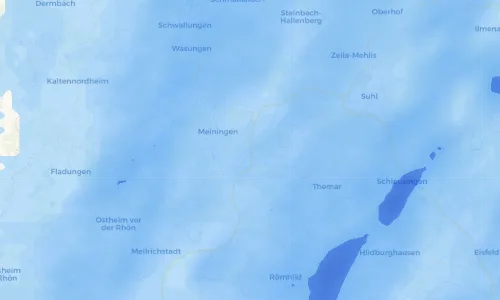 Regenradar Vorschaubild - Aktuelle Niederschläge in Ellingshausen und Umgebung