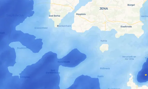 Regenradar Vorschaubild - Aktuelle Niederschläge in Engerda und Umgebung