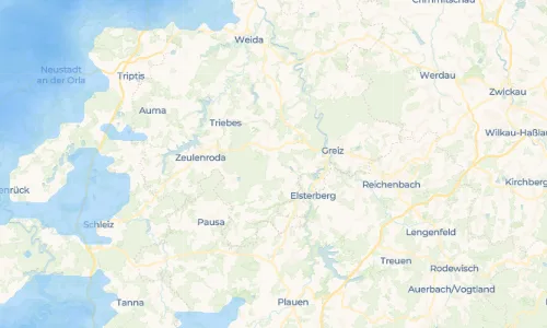 Regenradar Vorschaubild - Aktuelle Niederschläge in Erbengrün und Umgebung