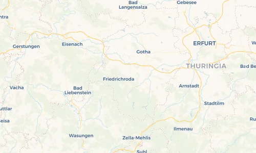 Regenradar Vorschaubild - Aktuelle Niederschläge in Ernstroda und Umgebung