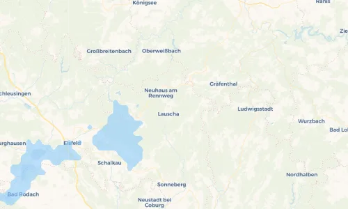 Regenradar Vorschaubild - Aktuelle Niederschläge in Ernstthal und Umgebung
