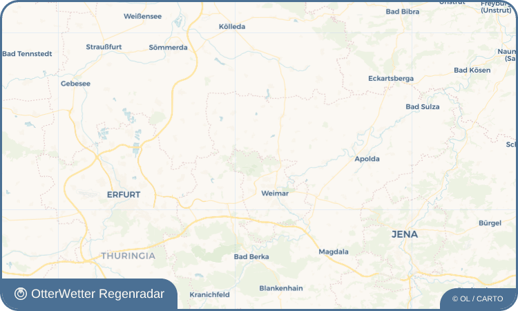 Widget-Vorschau für Ettersberg-Siedlung Wetter-Widget-Vorschau mit Vorhersagedaten für Ettersberg-Siedlung