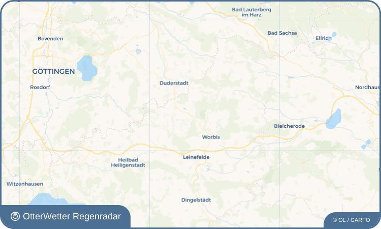 OtterWetter Regenradar-Widget Ferna