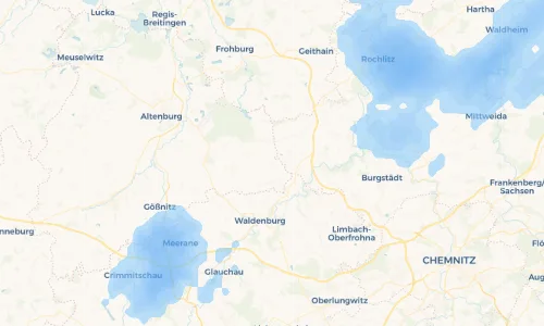 Regenradar Vorschaubild - Aktuelle Niederschläge in Flemmingen und Umgebung