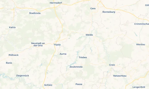 Regenradar Vorschaubild - Aktuelle Niederschläge in Forstwolfersdorf und Umgebung