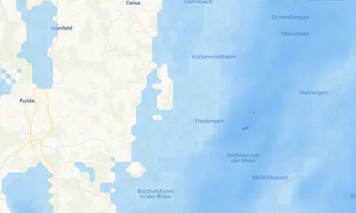 Regenradar Vorschaubild - Aktuelle Niederschläge in Frankenheim/Rhön und Umgebung