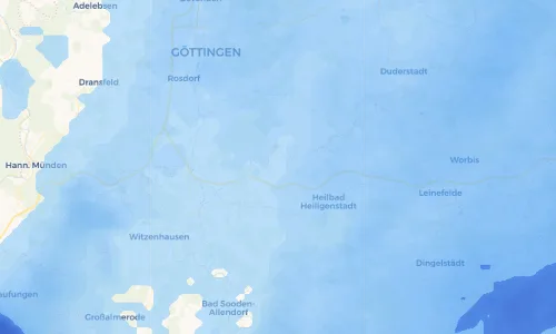 Regenradar Vorschaubild - Aktuelle Niederschläge in Freienhagen und Umgebung