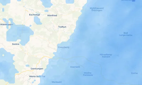 Regenradar Vorschaubild - Aktuelle Niederschläge in Freitagszella und Umgebung