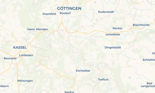 Regenradar Vorschaubild - Aktuelle Niederschläge in Fretterode und Umgebung
