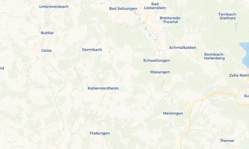 Regenradar Vorschaubild - Aktuelle Niederschläge in Friedelshausen und Umgebung