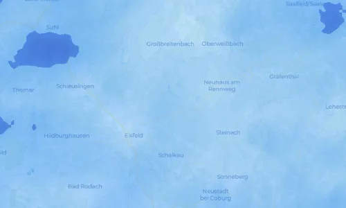 Regenradar Vorschaubild - Aktuelle Niederschläge in Friedrichshöhe und Umgebung