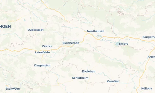 Regenradar Vorschaubild - Aktuelle Niederschläge in Friedrichslohra und Umgebung