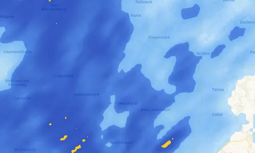 Regenradar Vorschaubild - Aktuelle Niederschläge in Gahma und Umgebung
