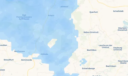 Regenradar Vorschaubild - Aktuelle Niederschläge in Garnbach und Umgebung