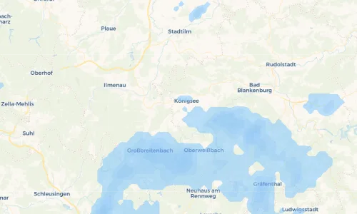 Regenradar Vorschaubild - Aktuelle Niederschläge in Garsitz und Umgebung