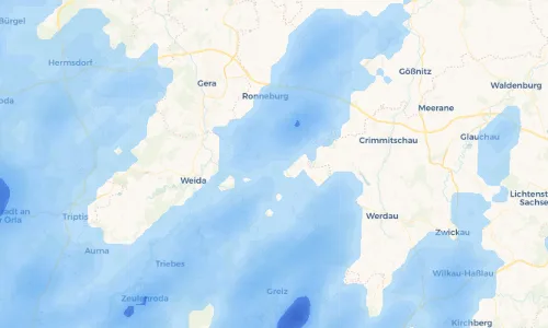 Regenradar Vorschaubild - Aktuelle Niederschläge in Gauern und Umgebung