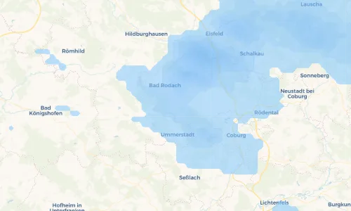 Regenradar Vorschaubild - Aktuelle Niederschläge in Gauerstadt und Umgebung