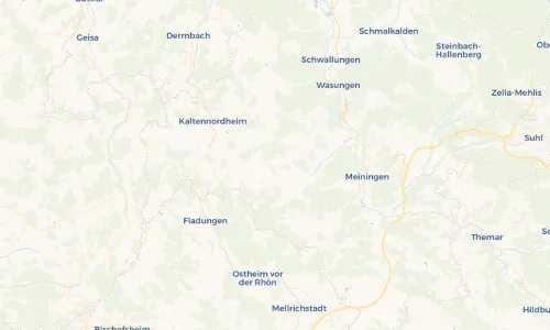 Regenradar Vorschaubild - Aktuelle Niederschläge in Geba und Umgebung