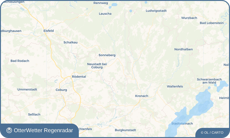 OtterWetter Regenradar-Widget Gefell