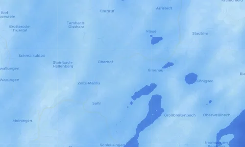 Regenradar Vorschaubild - Aktuelle Niederschläge in Gehlberg und Umgebung
