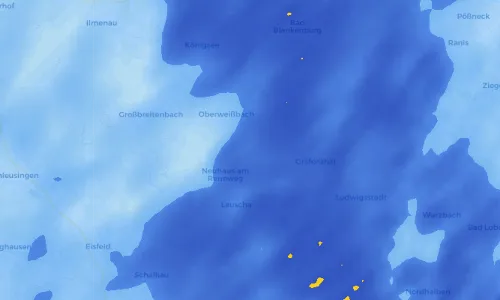 Regenradar Vorschaubild - Aktuelle Niederschläge in Geiersthal und Umgebung