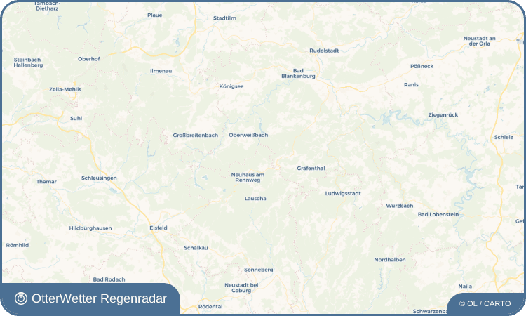 OtterWetter Regenradar-Widget Geiersthal