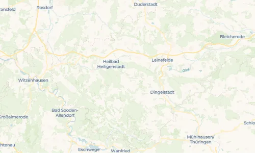 Regenradar Vorschaubild - Aktuelle Niederschläge in Geisleden und Umgebung