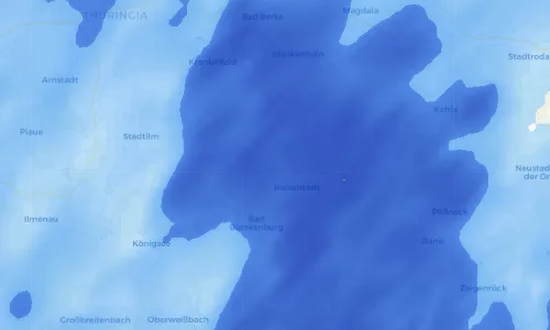 Regenradar Vorschaubild - Aktuelle Niederschläge in Geitersdorf und Umgebung