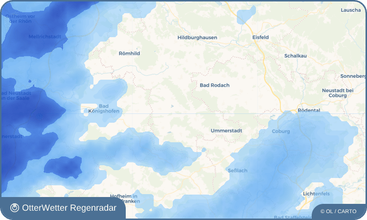 OtterWetter Regenradar-Widget Gellershausen