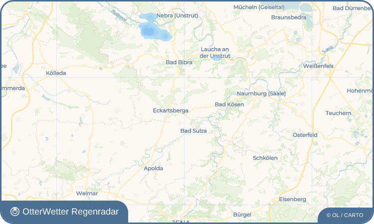 OtterWetter Regenradar-Widget Gernstedt