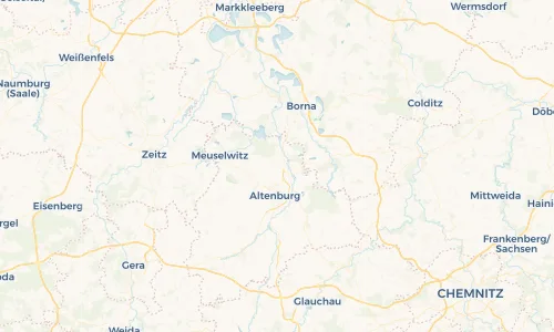 Regenradar Vorschaubild - Aktuelle Niederschläge in Gerstenberg und Umgebung