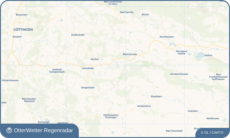 OtterWetter Regenradar-Widget Gerterode