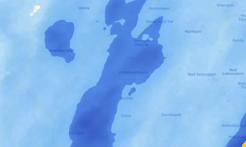 Regenradar Vorschaubild - Aktuelle Niederschläge in Glaam und Umgebung