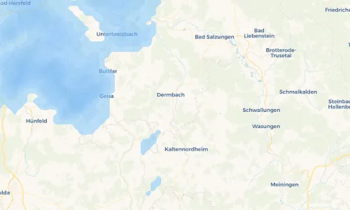 Regenradar Vorschaubild - Aktuelle Niederschläge in Glattbach und Umgebung