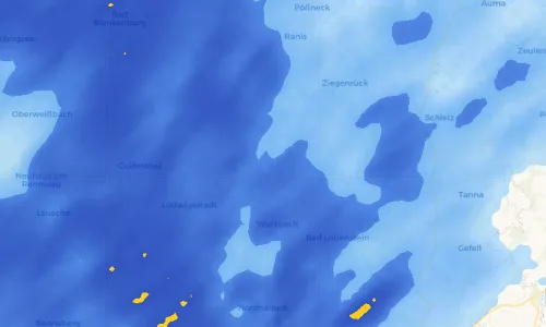 Regenradar Vorschaubild - Aktuelle Niederschläge in Gleima und Umgebung