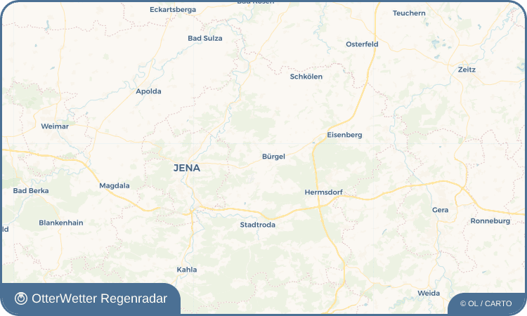 OtterWetter Regenradar-Widget Gniebsdorf