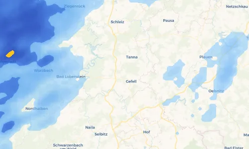 Regenradar Vorschaubild - Aktuelle Niederschläge in Göttengrün und Umgebung