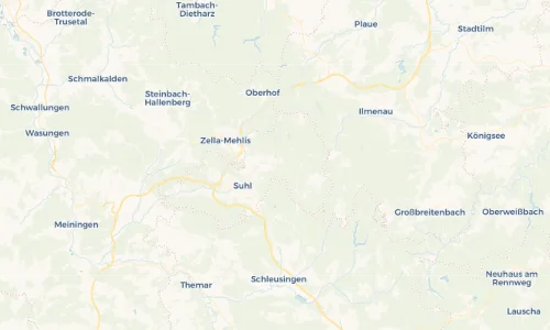 Regenradar Vorschaubild - Aktuelle Niederschläge in Goldlauter und Umgebung