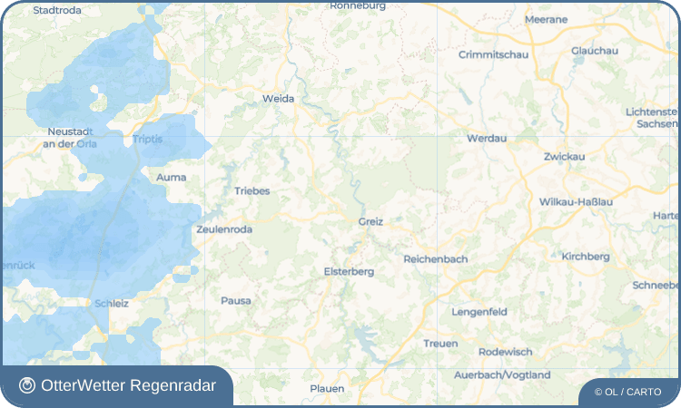 OtterWetter Regenradar-Widget Gommla