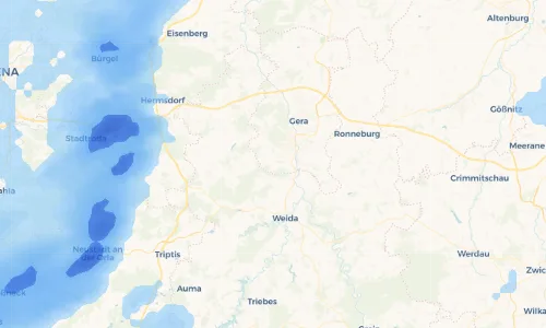 Regenradar Vorschaubild - Aktuelle Niederschläge in Gorlitzsch und Umgebung