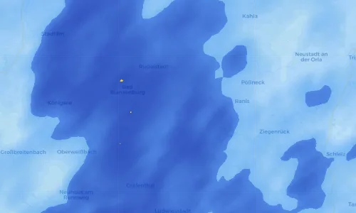 Regenradar Vorschaubild - Aktuelle Niederschläge in Gorndorf und Umgebung