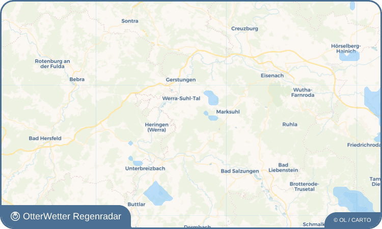 OtterWetter Regenradar-Widget Gospenroda