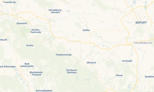 Regenradar Vorschaubild - Aktuelle Niederschläge in Gospiteroda und Umgebung