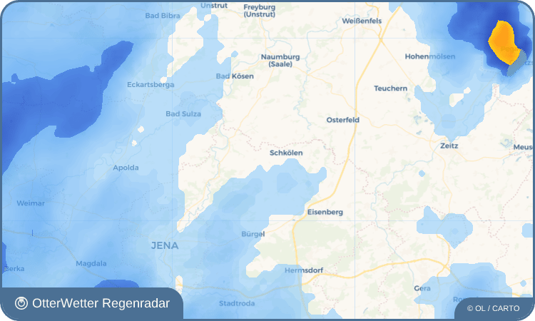 OtterWetter Regenradar-Widget Grabsdorf