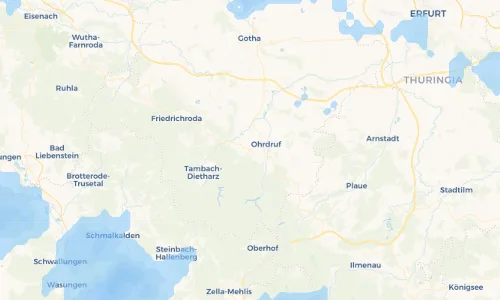 Regenradar Vorschaubild - Aktuelle Niederschläge in Gräfenhain und Umgebung