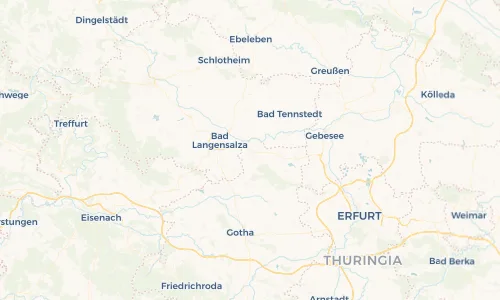 Regenradar Vorschaubild - Aktuelle Niederschläge in Gräfentonna und Umgebung