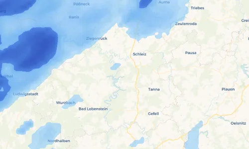 Regenradar Vorschaubild - Aktuelle Niederschläge in Gräfenwarth und Umgebung
